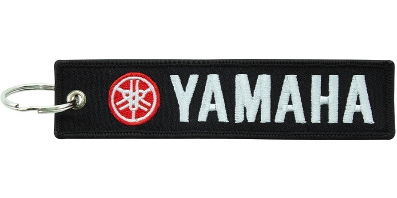 Брелок BMV 013 "Ямаха" ткань,вышивка в интернет-магазине Мотомода
