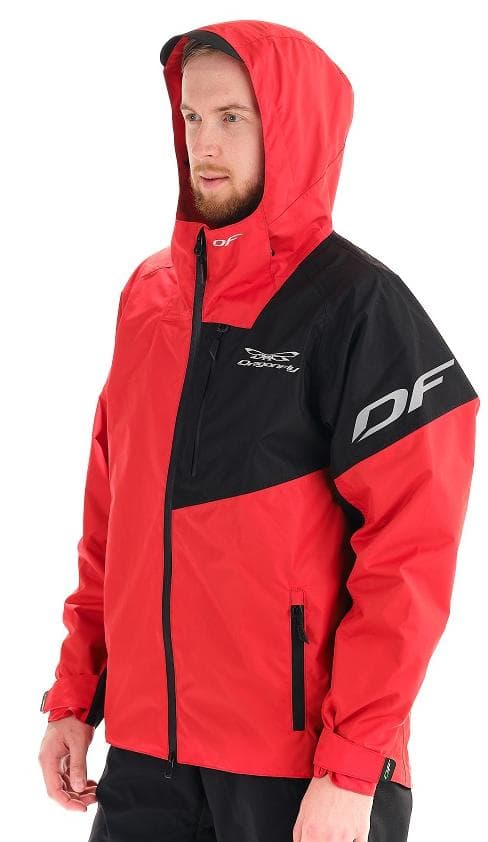 Куртка DF TEAM Red в интернет-магазине Мотомода