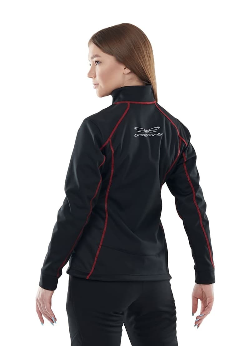 Куртка Explorer Black-Red женская, Softshell в интернет-магазине Мотомода