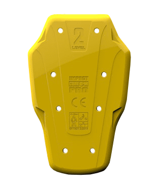 Защита спины встраиваемая POWERTECTOR IMPACT CORE PRO B, цвет желтый в интернет-магазине Мотомода