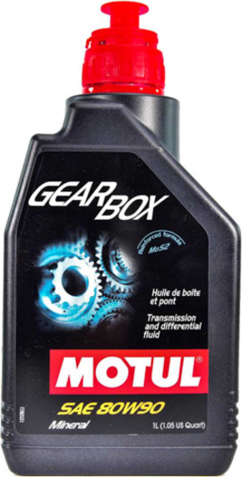 MOTUL GEARBOX минеральное трансмиссионное масло в интернет-магазине Мотомода