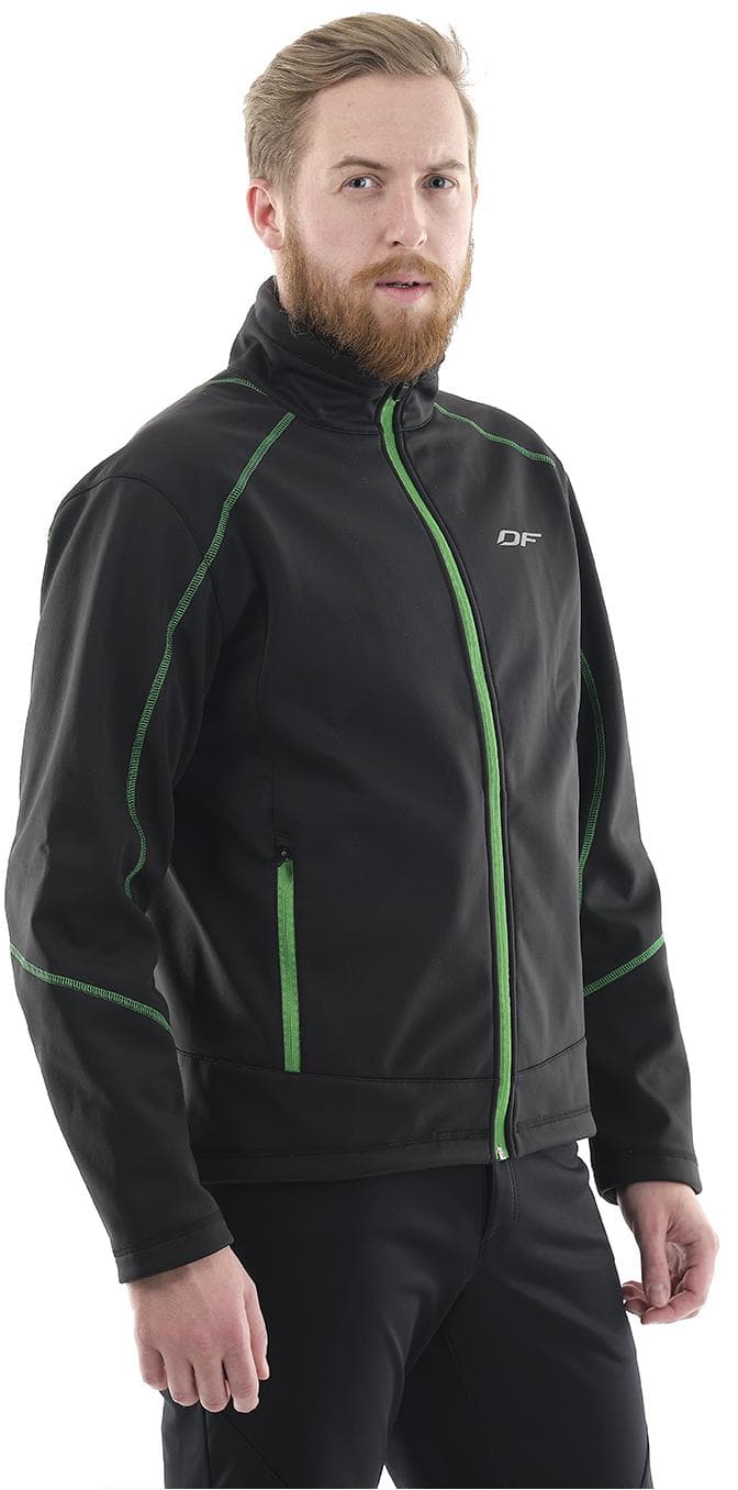 Куртка Explorer Black-Green мужская, Softshell в интернет-магазине Мотомода