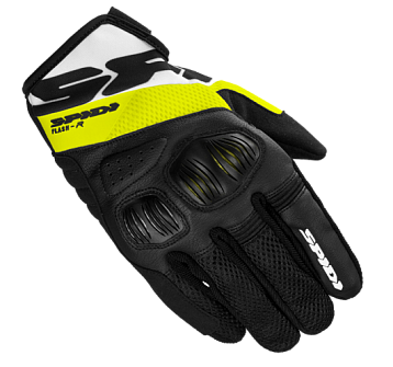 Перчатки SPIDI FLASH-R EVO black/yellow в интернет-магазине Мотомода