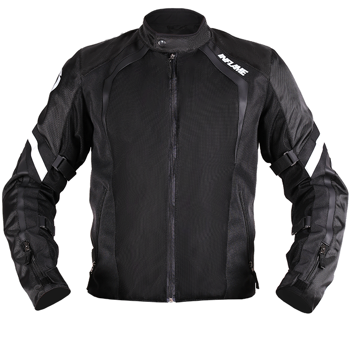 Куртка мужская INFLAME INFERNO II DARK текстиль+сетка, цвет черный в интернет-магазине Мотомода