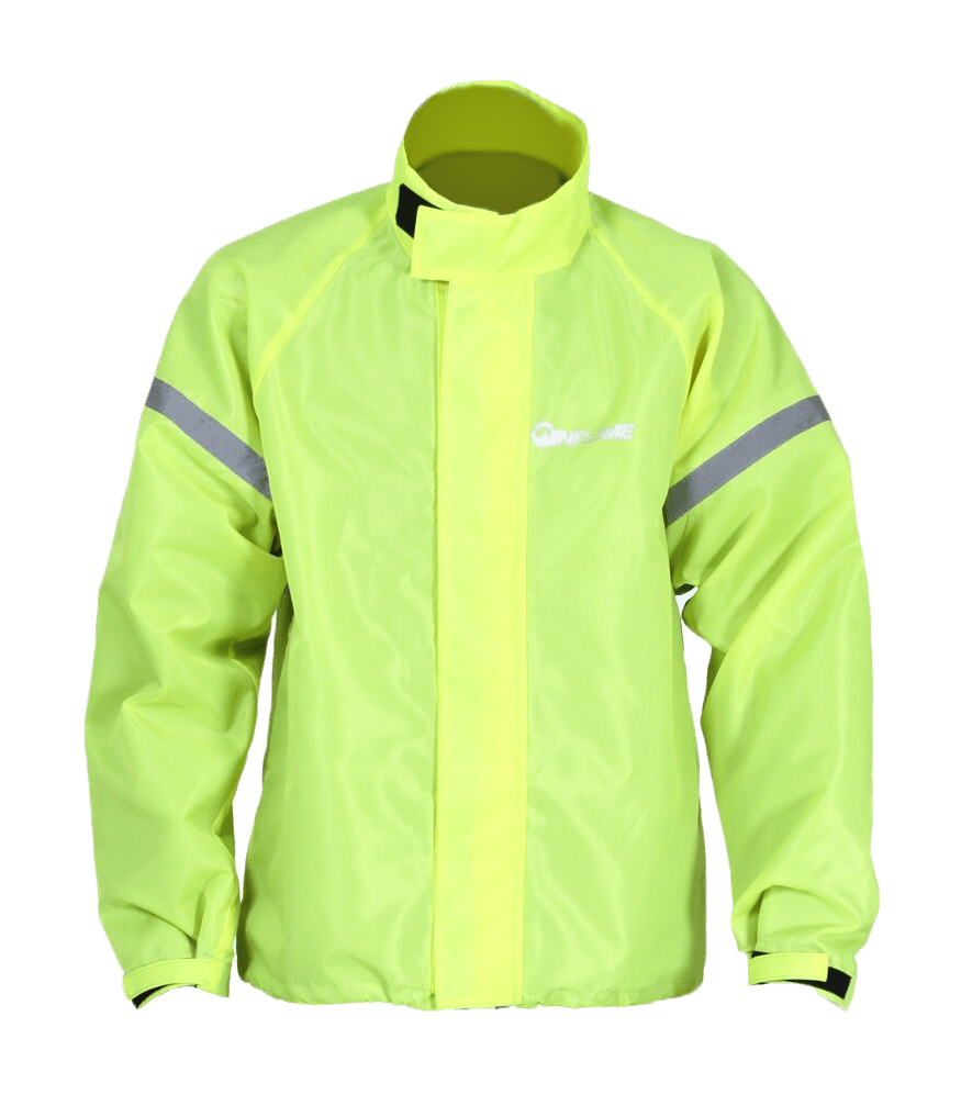 Куртка дождевика INFLAME RAIN CLASSIC, цвет зеленый неон в интернет-магазине Мотомода