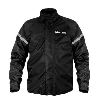 Куртка дождевика INFLAME RAIN CLASSIC, цвет черный в интернет-магазине Мотомода
