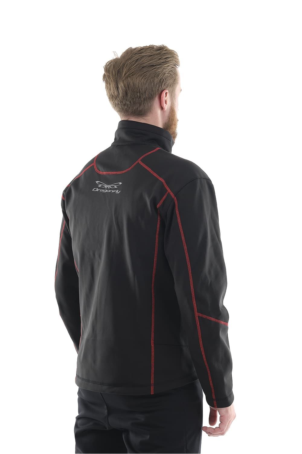 Куртка Explorer Black-Red  мужская, Softshell в интернет-магазине Мотомода