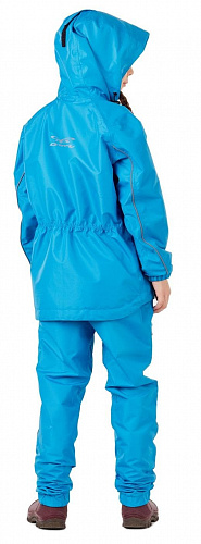 Детский комплект дождевой (куртка, брюки) EVO Kids BLUE (мембрана) в интернет-магазине Мотомода